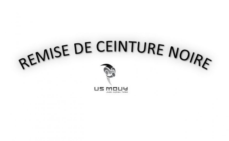 CEINTURE NOIRE 3eme DAN de JUDO JUJITSU de Gerlus Mickael